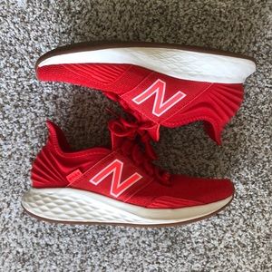 Womens New Balance Fresh Foam Roav Athletic Shoe - Red 8.5